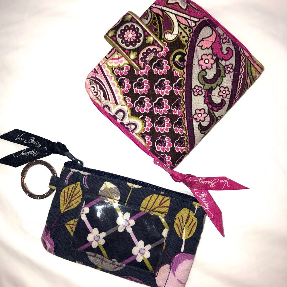 VERA BRADLEY- Wallet and ID Holder Key Pouch
